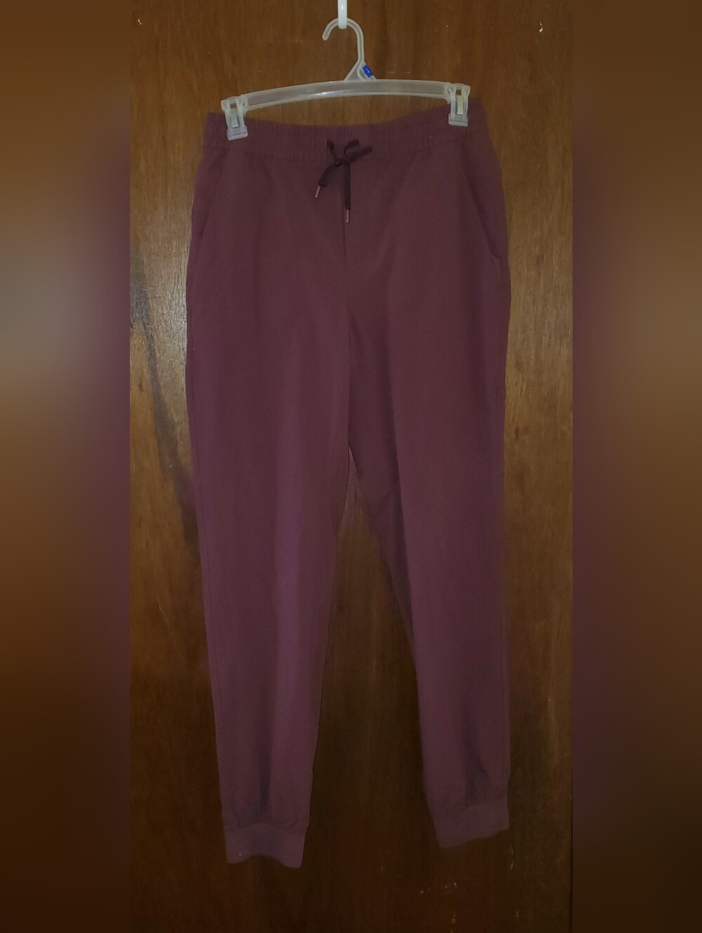 CRZ YOGA Men's Maroon Joggers Sz Medium